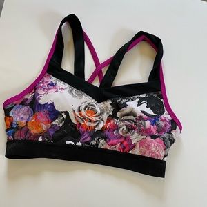 Floral Sports Bra
